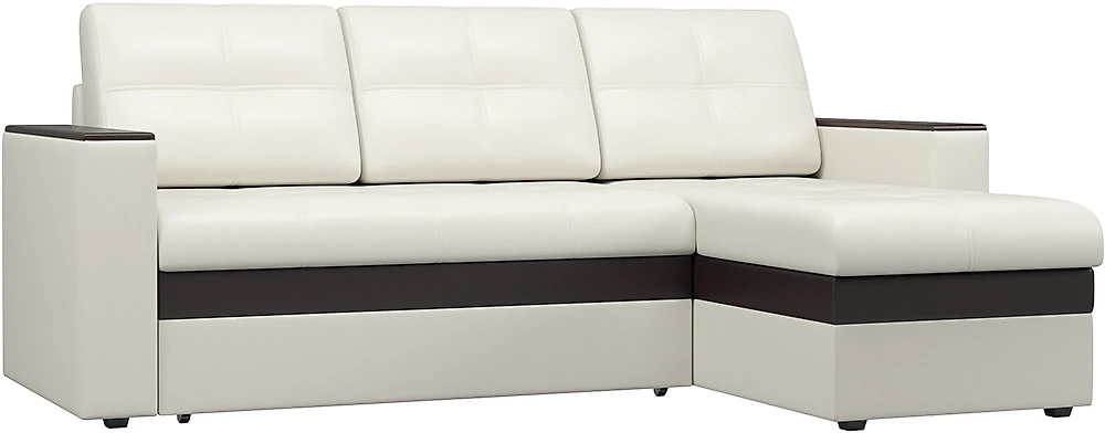 Угловой диван из экокожи Атланта Дизайн 3