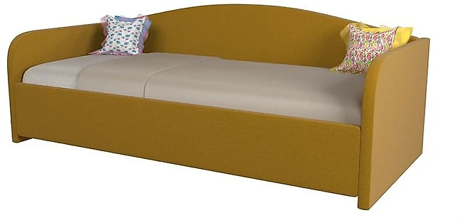 Малогабаритная кровать Uno Плюш Мастард (Сонум)