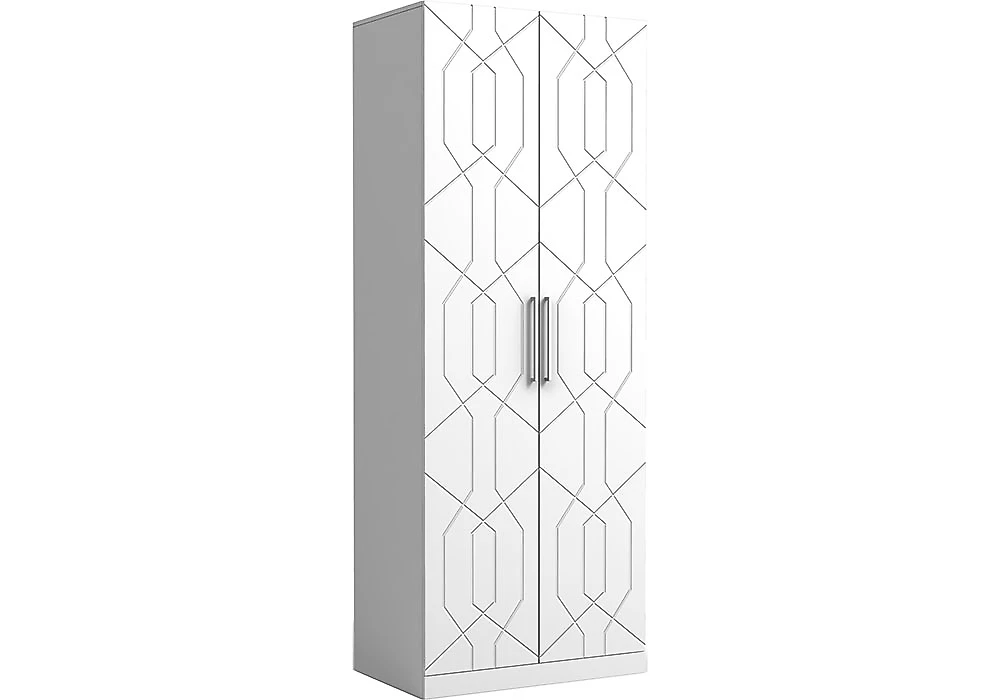 Шкаф распашной глубина 40 см Дольче-2 Дизайн-1