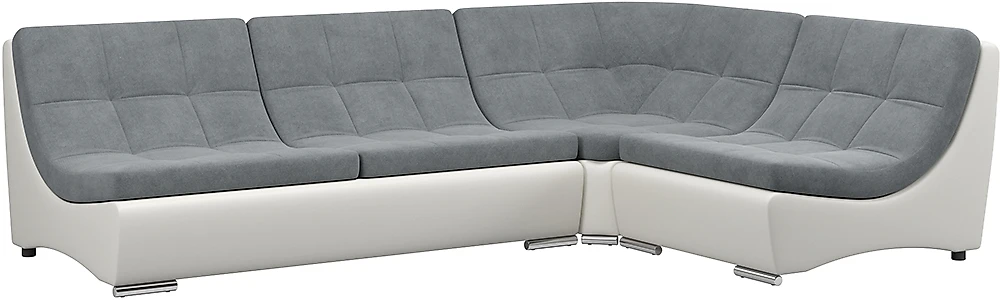 Угловой диван для спальни Монреаль-4 Слэйт