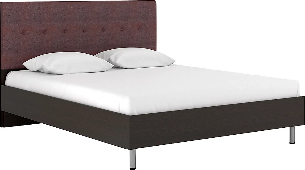 Тёмная кровать Луиза-3 П Дизайн-1