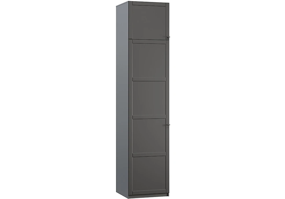 Шкаф серого цвета  Скаген-1А Дизайн-2