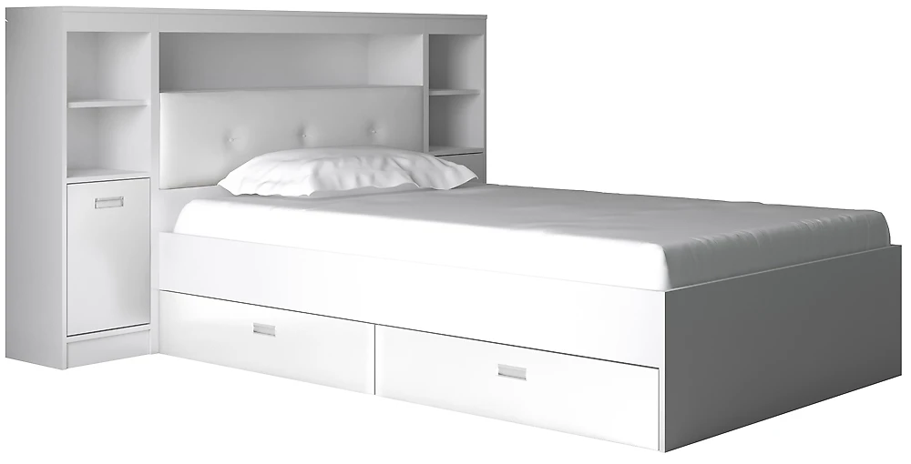 кровать в стиле минимализм Виктория-5-120 Дизайн-2