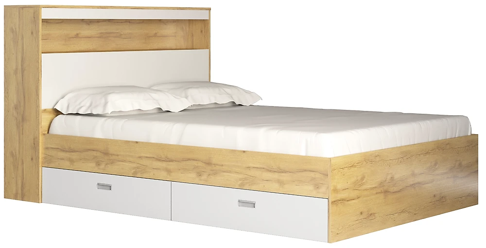 кровать в стиле минимализм Виктория-2-140 Дизайн-1