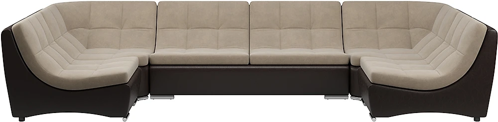 Модульный диван из экокожи Монреаль-3 Милтон