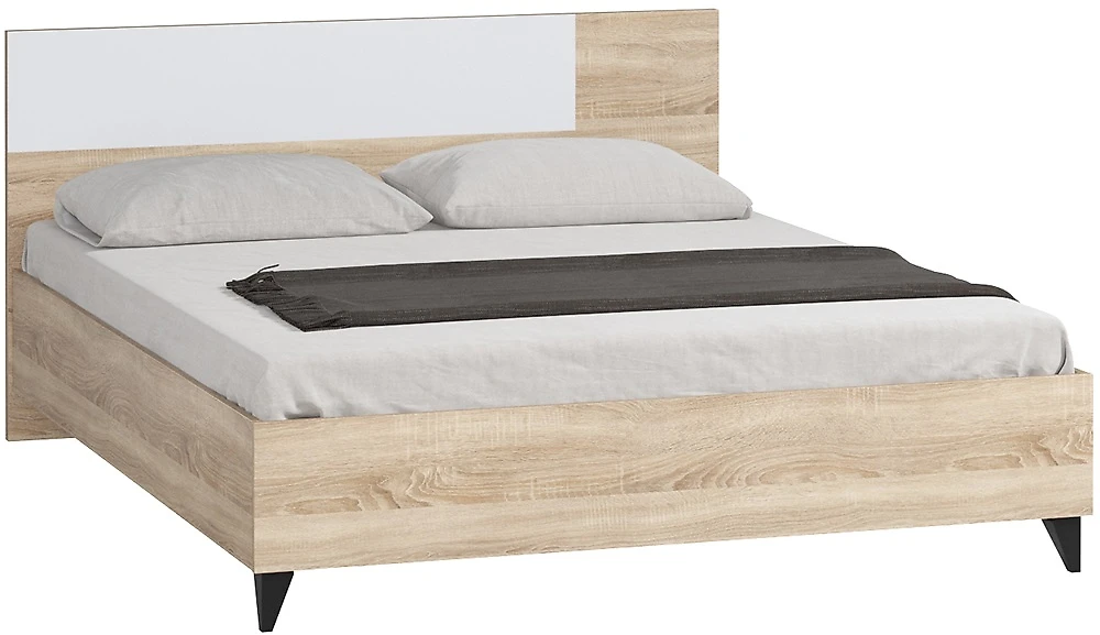 Кровать двуспальная 160х200см Ривьера-1 (Марта) Сонома