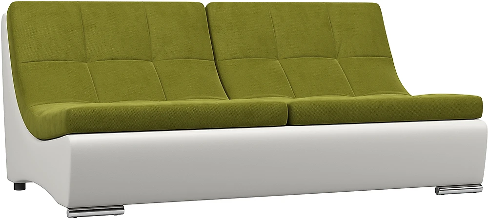 Прямой диван из велюра  Монреаль Свамп