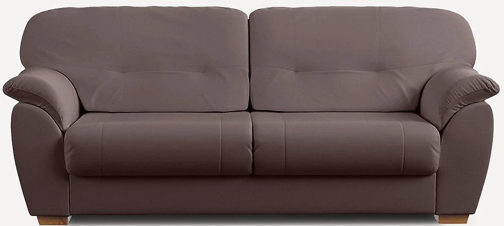 Коричневый прямой диван Медиус-3 Latte арт. 2001698145