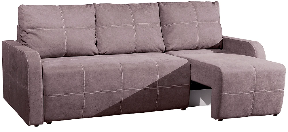Угловой диван из велюра Патрик 1 Дизайн 2
