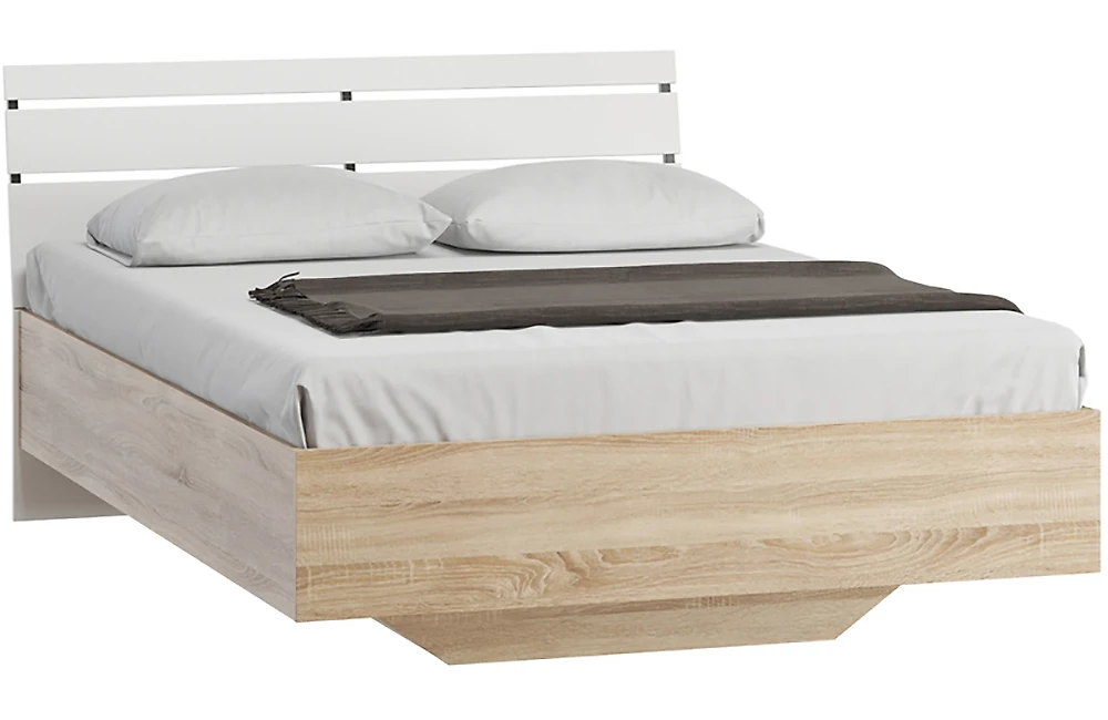 Кровать с ящиками для белья Слэйд-1-140