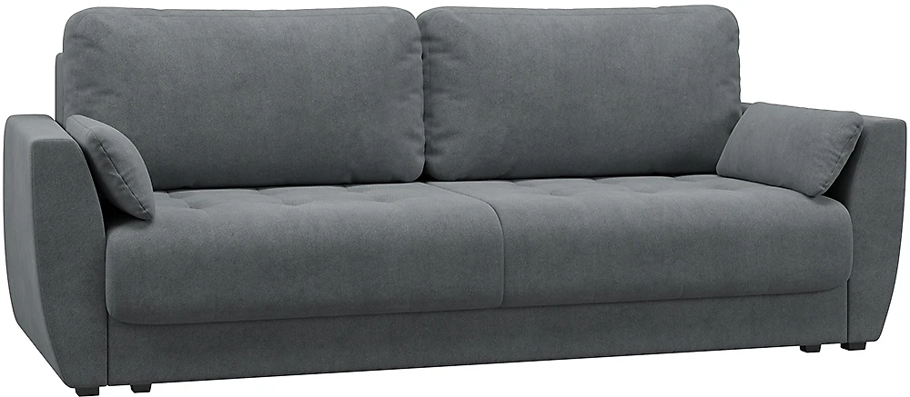 Прямой диван из велюра  Тиволи Плюш Грей
