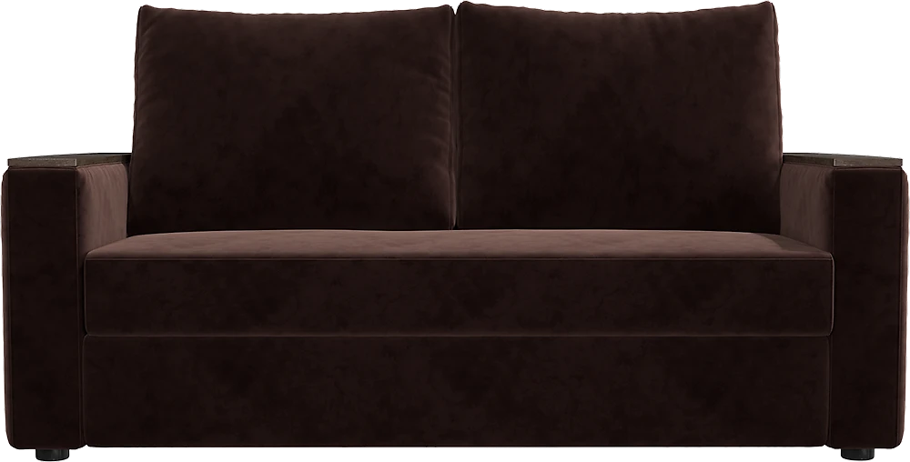 Выкатной диван с ящиком для белья Майами Дарк Браун