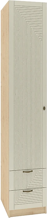 узкий шкаф для одежды Фараон П-3 Дизайн-1