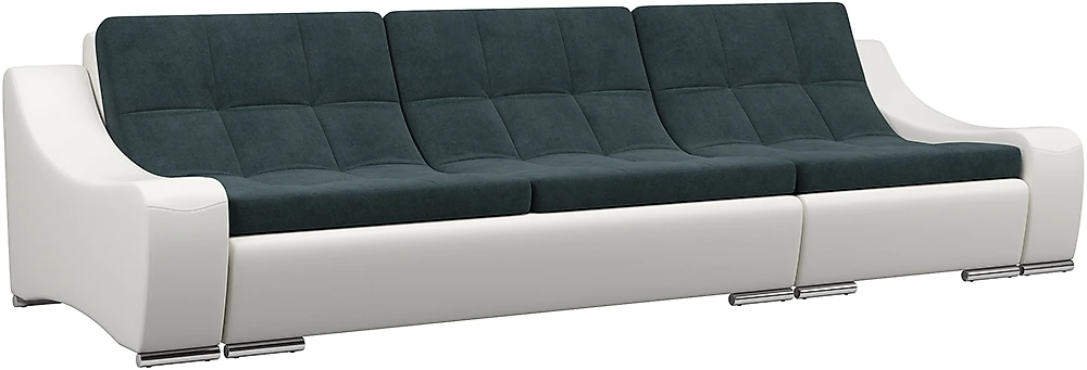 Модульный диван из экокожи Монреаль-9 Индиго