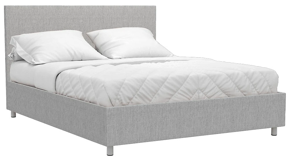 Кровать в современном стиле Белла 160х200 с ламелями Кантри Беж
